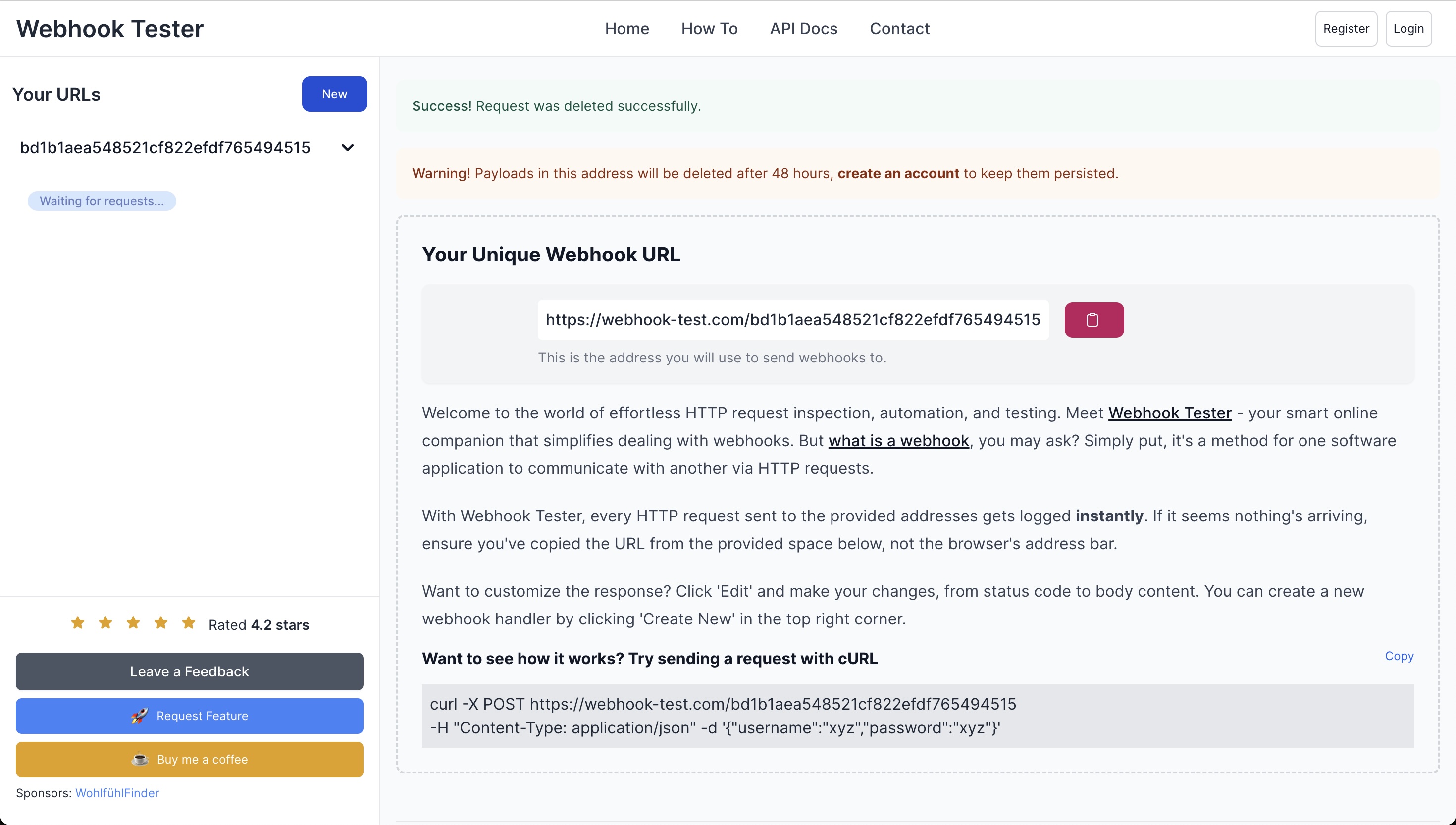 Webhook test